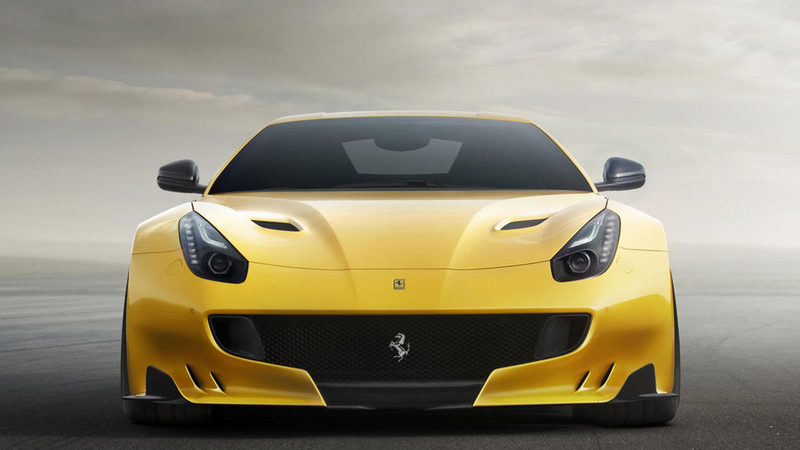 Illustration for article titled The Ferrari F12tdf Is A 770 HP Four-Wheel-Steering V12 Dream-Monster